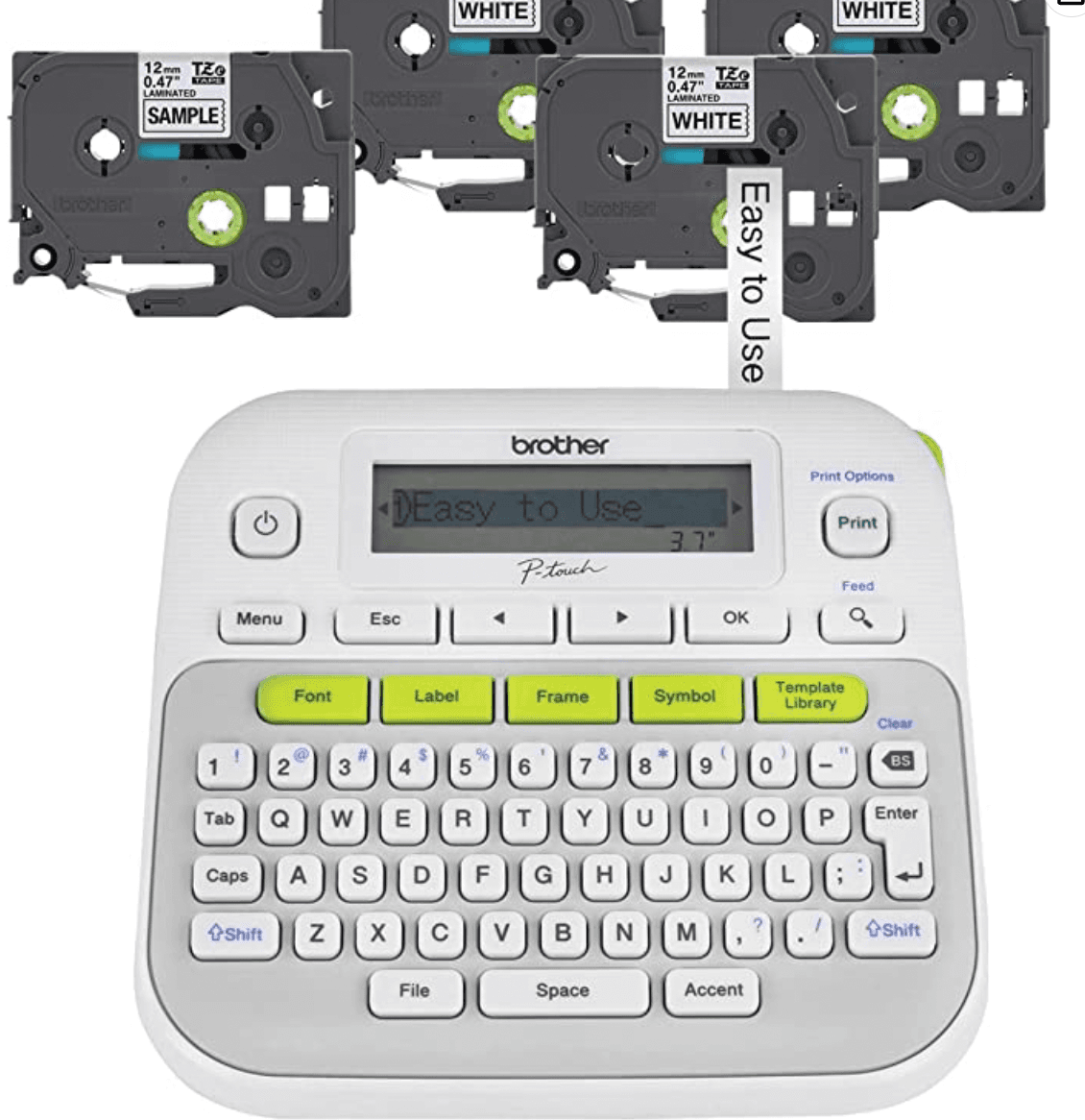 Brother P-Touch PTD210 label maker