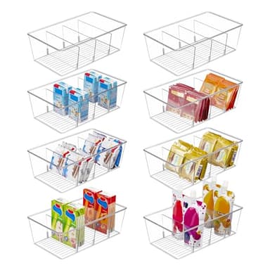 Vtopmart pantry organizer bins set