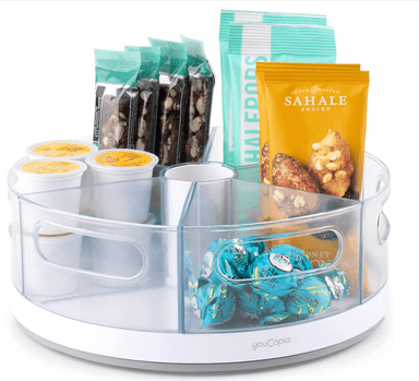 YouCopia Crazy Susan kitchen cabinet turntable