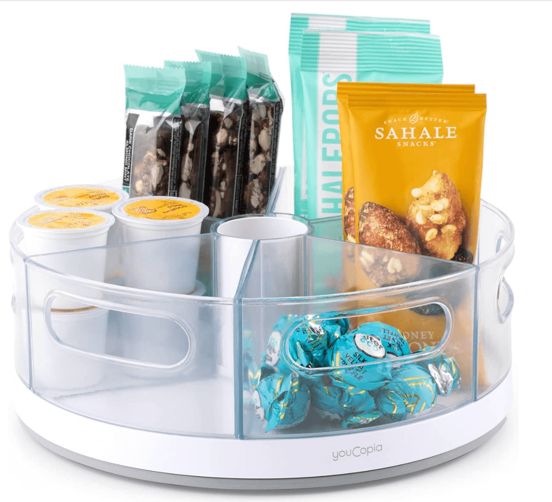 YouCopia Crazy Susan kitchen cabinet turntable