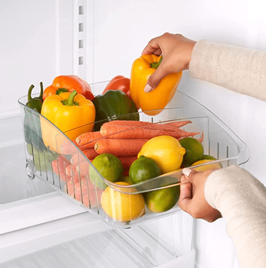 YouCopia RollOut fridge drawer organizer