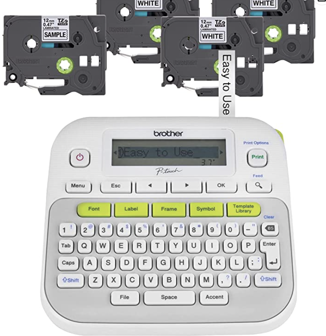 Brother P-Touch PTD210 label maker
