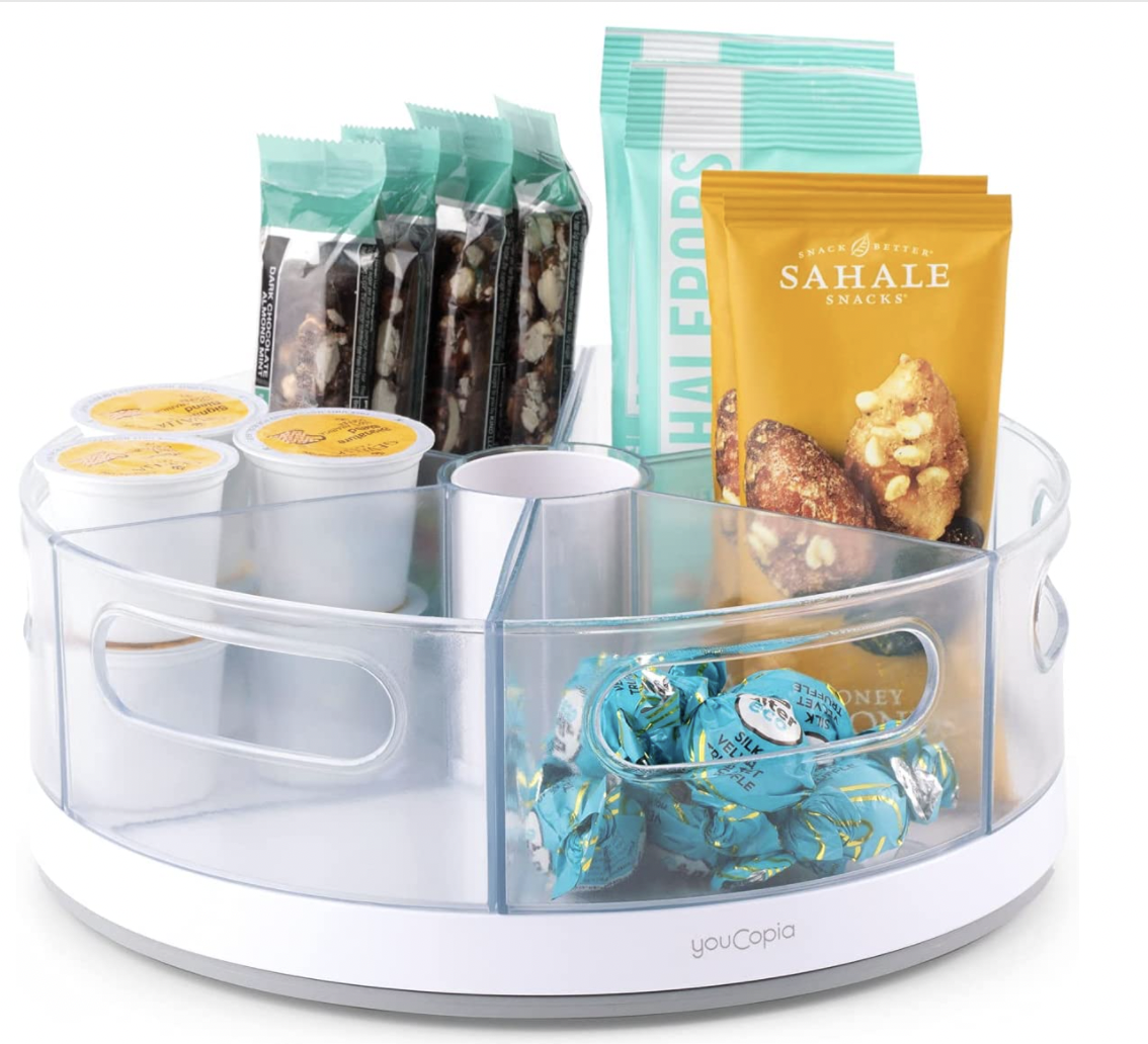 YouCopia Crazy Susan kitchen cabinet turntable