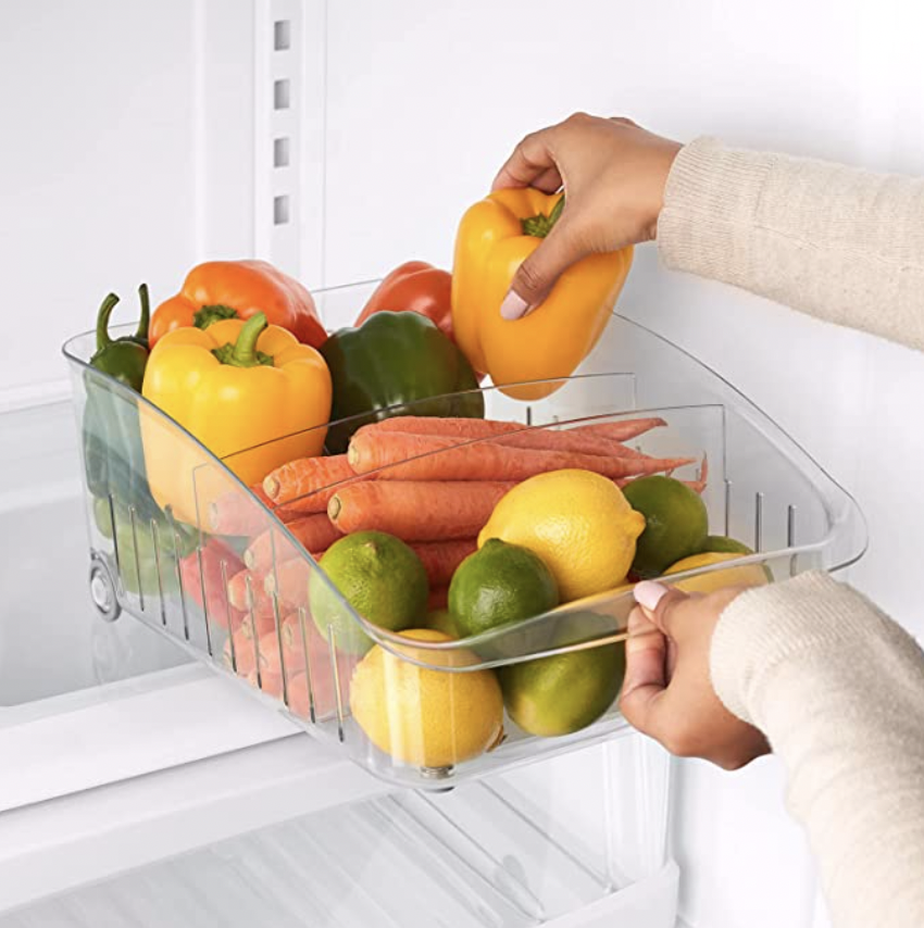 YouCopia RollOut fridge drawer organizer